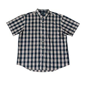 Arrow Short Sleeve Plaid Shirt Men’s Size 2XL